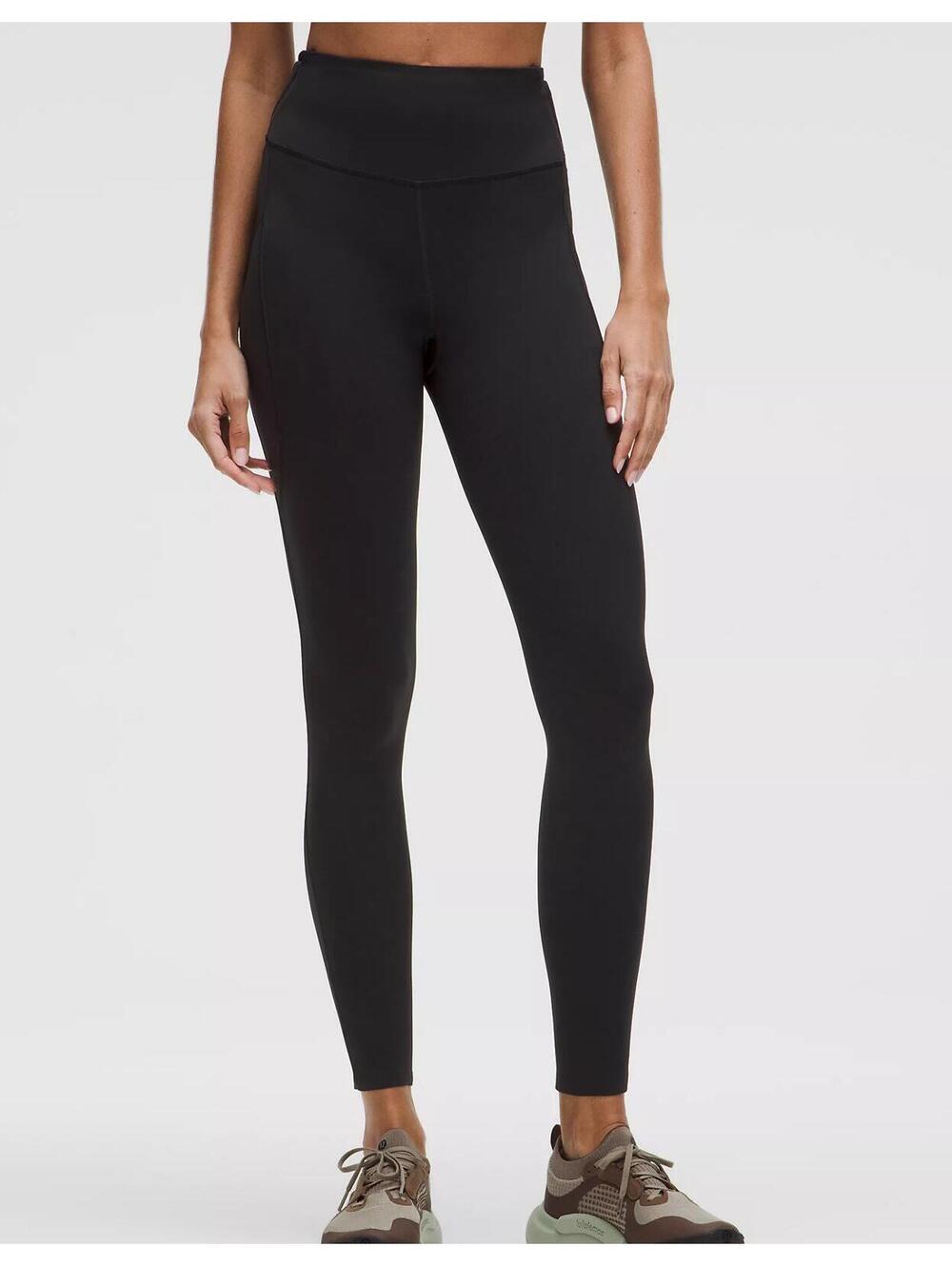 EUC Lululemon Fast and Free High-Rise Tight 28" 5 Pocket Black Size 6 $128